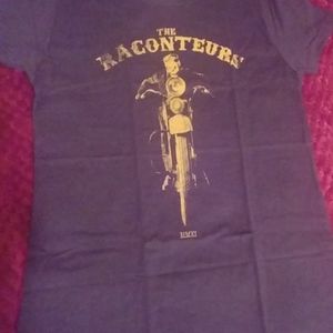 The Raconteurs Shirt Skull Motorcycle Size Medium